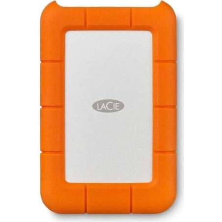LaCie Rugged USB-C STFR5000800 - Festplatte - 5 TB - extern (tragbar) - USB 3.1 Gen 1 (USB-C Steckverbinder) - mit 2-jähriger W