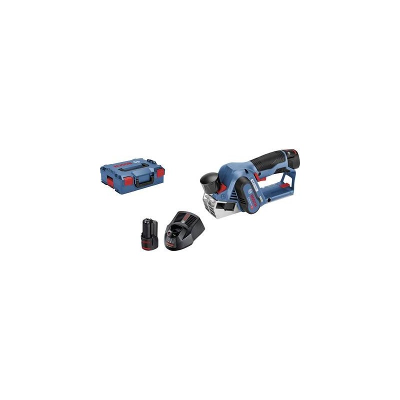 Bosch GHO 12V-20 Professional - Elektrohobel - schnurlos - 2 Akkus - 12 V