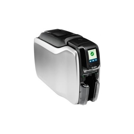 Zebra ZC300, einseitig, 12 Punkte/mm (300dpi), USB, Ethernet, Display Kartendrucker, einseitig, Thermotransfer (Farbsublimation