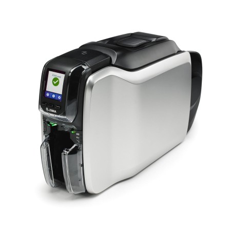 Zebra ZC300, 12 Punkte/mm (300dpi), USB, Ethernet, Display Kartendrucker, beidseitiger Kartendruck, Thermotransfer (Farbsublima