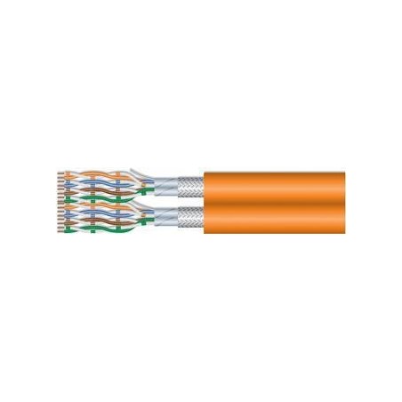 equip Pro - Bulkkabel - 500 m - SFTP -Cat.7 Rohkabel - halogenfrei, robust - orange, RAL 2003