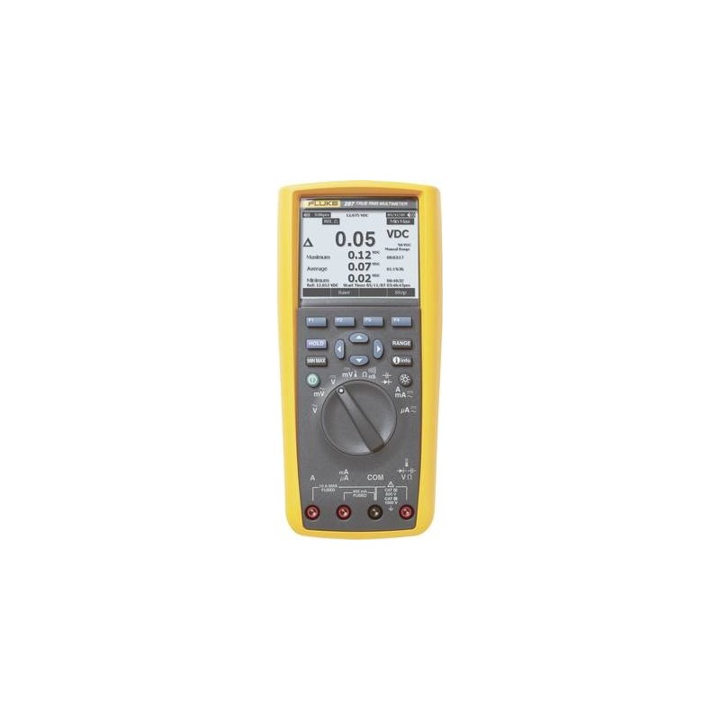 Fluke 287. Breite: 102 mm, Tiefe: 60 mm, Höhe: 222 mm. Akku-/Batterietyp: AA (3947796)