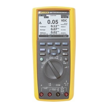 Fluke 287. Breite: 102 mm, Tiefe: 60 mm, Höhe: 222 mm. Akku-/Batterietyp: AA (3947796)