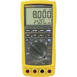 Fluke 789. Breite: 100 mm, Tiefe: 203 mm, Höhe: 50 mm. Akku-/Batterietyp: AA. Anzeige: LCD (3977194)