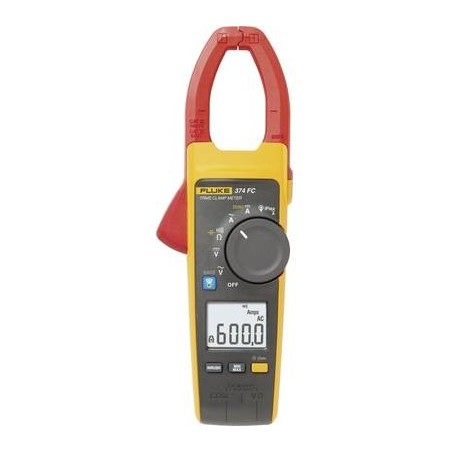 Fluke 374 FC Hand-Multimeter, Stromzange digital CAT III 1000 V, CAT IV 600 V Anzeige (Counts): 6000 (4696001)