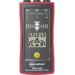 PRM-6-EUR KIT Drehfeldmessgerät CAT IV 600 V LCD (4707078)