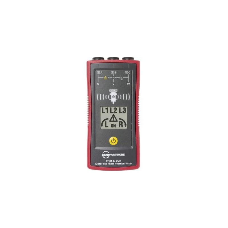 PRM-6-EUR KIT Drehfeldmessgerät CAT IV 600 V LCD (4707078)