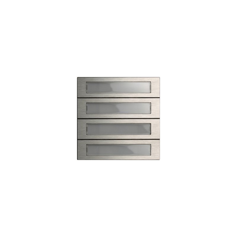 GIRA 5534920. Produkttyp: Call button module, Produktfarbe: Edelstahl, Markenkompatibilität: GIRA. Breite: 106,5 mm, Höhe: 106,