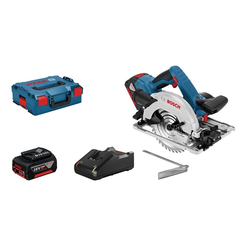 Bosch GKS 18V-57 G Professional - Kreissäge - schnurlos - 165 mm - 2 Akkus - 18 V