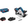 Bosch GKS 18V-57 G Professional - Kreissäge - schnurlos - 165 mm - 2 Akkus - 18 V