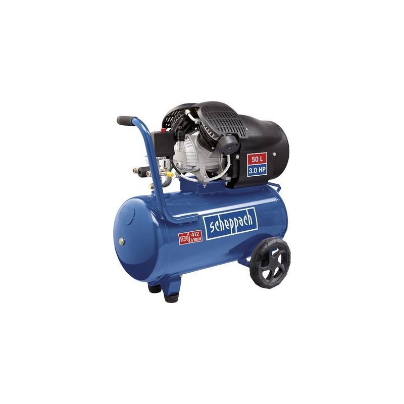 Scheppach Druckluft-Kompressor HC52DC 50 l 8 bar (5906101901)