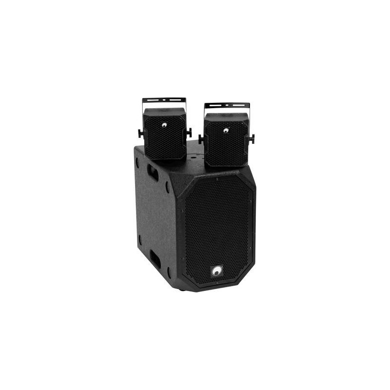 Omnitronic BOB Basic Set 2.1 Aktives PA-Lautsprecher-Set Bluetooth, Integriertes Mischpult (BOB Basic Set SW)