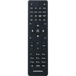 Grundig CMS 5000 BT DAB+ WEB - Microsystem - 2 x 50 Watt - Schwarz