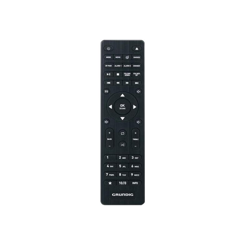 Grundig CMS 5000 BT DAB+ WEB - Microsystem - 2 x 50 Watt - Schwarz