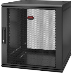 APC NetShelter WX AR112SH6 - Gehäuse - geeignet für Wandmontage - Schwarz - 12U - 48,3 cm (19") (AR112SH6)