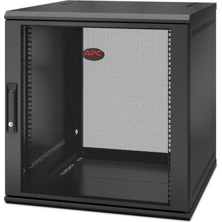 APC NetShelter WX AR112SH6 - Gehäuse - geeignet für Wandmontage - Schwarz - 12U - 48,3 cm (19") (AR112SH6)