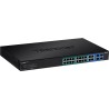 TRENDnet TPE 1620WSF - Switch - L2+ - Smart - 16 x 10/100/1000 (PoE+) + 4 x Shared Gigabit SFP - an Rack montierbar - PoE+ (370