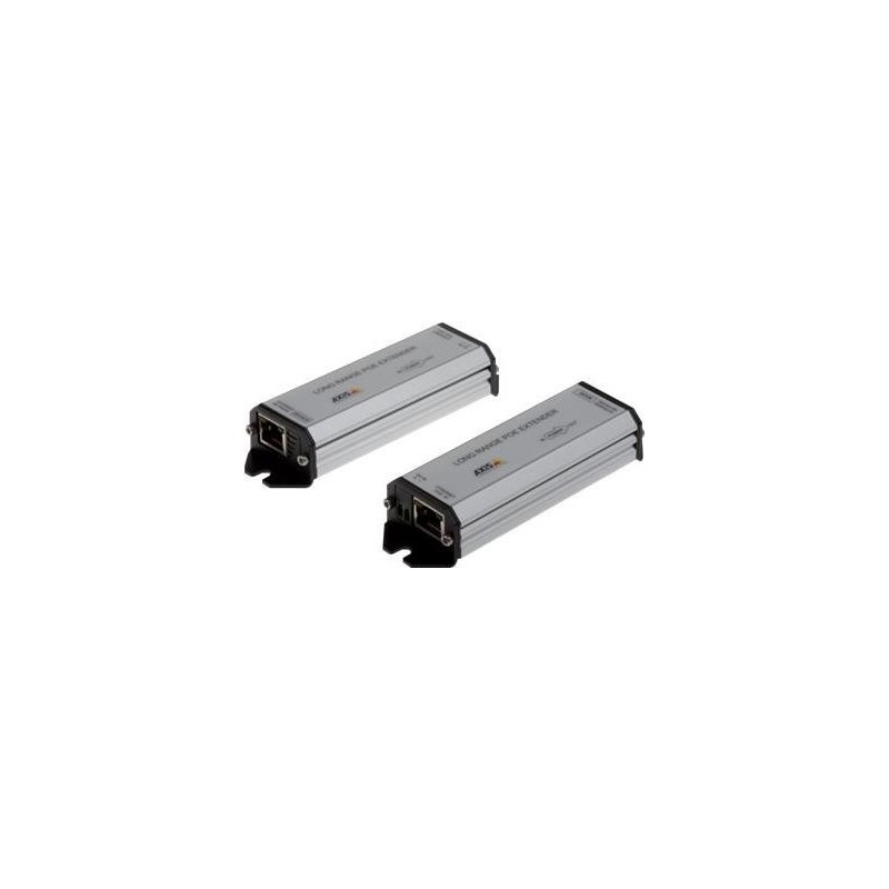 AXIS Long range PoE Extender kit - Repeater - 100Mb LAN - 10Base-T, 100Base-TX - RJ-45 / RJ-45 - bis zu 1 km