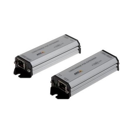 AXIS Long range PoE Extender kit - Repeater - 100Mb LAN - 10Base-T, 100Base-TX - RJ-45 / RJ-45 - bis zu 1 km