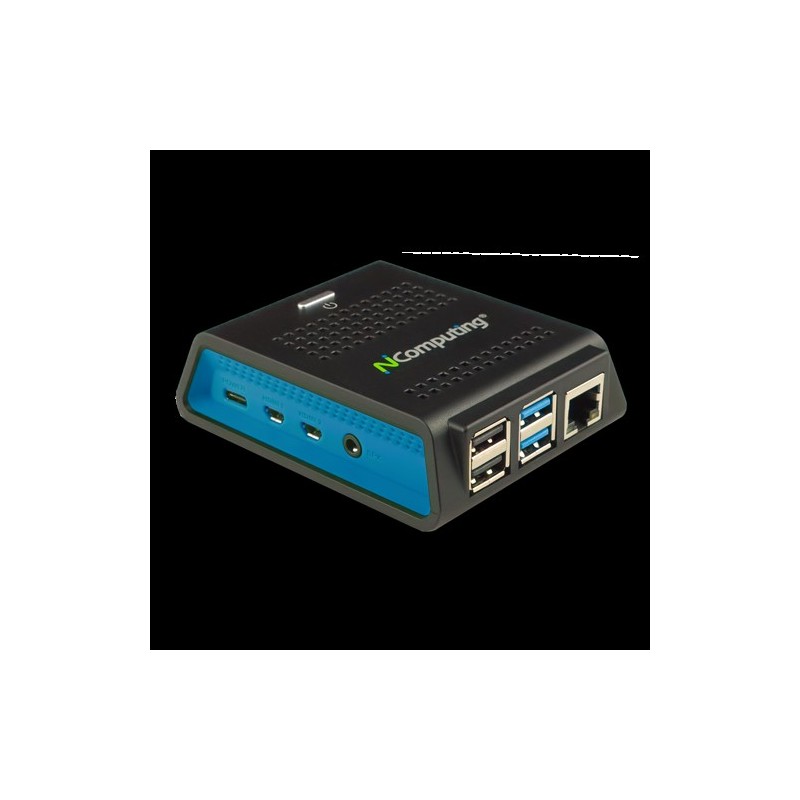 NComputing RX-series RX420 (RDP) - USFF - keine CPU - RAM 0GB - keine HDD - GigE - WLAN: 802,11a/b/g/n/ac - Monitor: keiner (50
