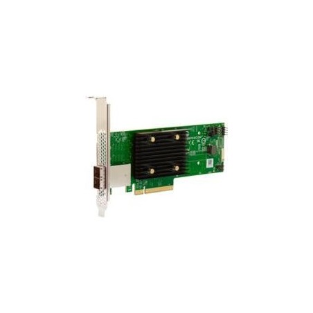 Broadcom HBA 9500-8e Tri-Mode - Speicher-Controller - 8 Sender/Kanal - SATA 6Gb/s / SAS 12Gb/s / PCIe 4,0 (NVMe) - PCIe 4,0 x8