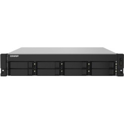 QNAP TS-832PXU - NAS-Server - 8 Schächte - Rack - einbaufähig - SATA 6Gb/s - RAID RAID 0, 1, 5, 6, 10, 50, JBOD, 60 - RAM 4 GB