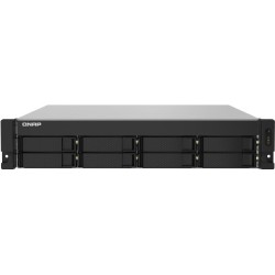 QNAP TS-832PXU - NAS-Server - 8 Schächte - Rack - einbaufähig - SATA 6Gb/s - RAID 0, 1, 5, 6, 10, 50, JBOD, 60 - RAM 4 GB - Gig