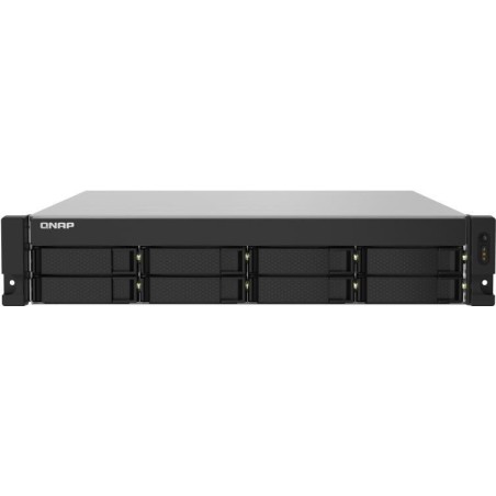 QNAP TS-832PXU - NAS-Server - 8 Schächte - Rack - einbaufähig - SATA 6Gb/s - RAID 0, 1, 5, 6, 10, 50, JBOD, 60 - RAM 4 GB - Gig