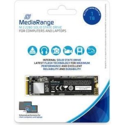 MediaRange MR1033 Internes Solid State Drive M.2 1000 GB PCI Express 3.1 3D TLC NAND NVMe (MR1033)