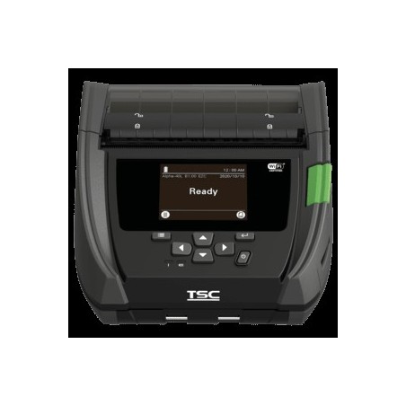 TSC Alpha-40L USB-C, BT, WLAN, NFC, 8 Punkte/mm (203dpi), linerless, RTC, Display Mobildrucker, Retail, Industrie, Lager, Therm
