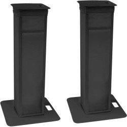 EUROLITE 2x Stage Stand variabel inkl. Cover und Tasche, schwarz (32000049)
