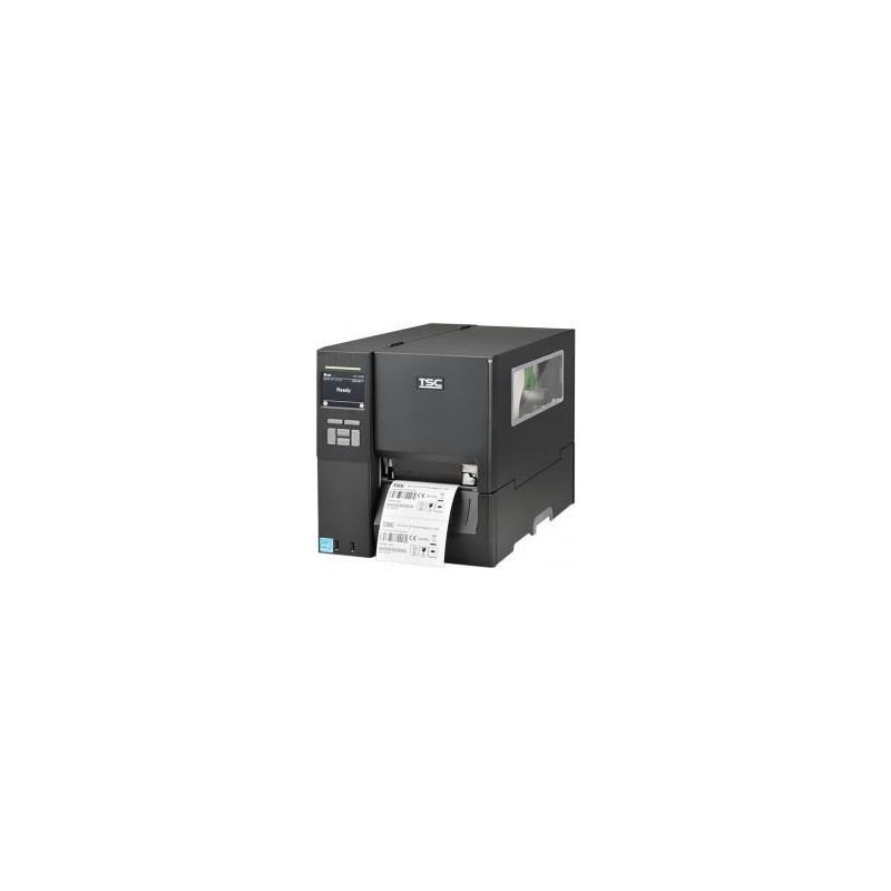 TSC MH341, 12 Punkte/mm (300dpi), Rewinder, Disp., RTC, USB, RS232, Ethernet Etikettendrucker, Thermotransfer, Auflösung: 12 Pu
