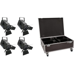 EUROLITE Set 4x LED THA-150F + Case (20000681)