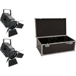 EUROLITE Set 2x LED THA-150F + Case (20000680)