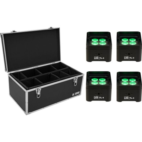 EUROLITE Set 4x LED TL-4 Trusslight + Case (20000638)