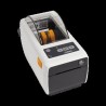 Zebra ZD411-HC, 12 Punkte/mm (300dpi), RTC, USB, USB-Host, BT (BLE), Ethernet, EPLII, ZPLII, Kit (USB), weiß Etikettendrucker,
