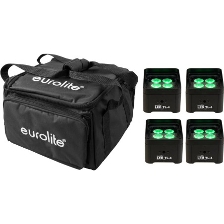 EUROLITE Set 4x LED TL-4 Trusslight + Soft-Bag (20000636)