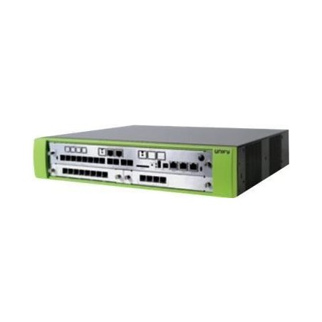 Unify OpenScape Business X3R - PBX-Basischassis - Rack montierbar - Grau, grün - 2U - für OpenScape Business X3R - nur Gehäuse