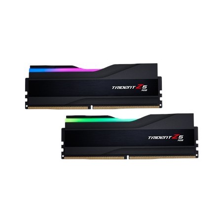 G.Skill Trident Z5 RGB - DDR5 - Kit - 32GB: 2 x 16GB - DIMM 288-PIN - 5600 MHz / PC5-44800 - CL36 - non-ECC - mattschwarz (F5-5