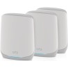 NETGEAR Orbi RBK763S - WLAN-System (Router, 2 Extender) - Netz - GigE - 802,11a/b/g/n/ac/ax - Tri-Band (RBK763S-100EUS)