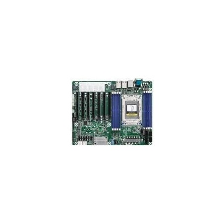 ASRock Rack WRX80D8-2T - Motherboard - ATX - Socket SP3 - AMD WRX80 Chipsatz - USB-C Gen2, USB 3,2 Gen 1 - 2 x 10 Gigabit LAN -