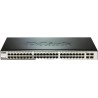 D-Link Web Smart DGS-1210-48 - Switch - managed - 48 x 10/100/1000 + 4 x Shared SFP - Desktop