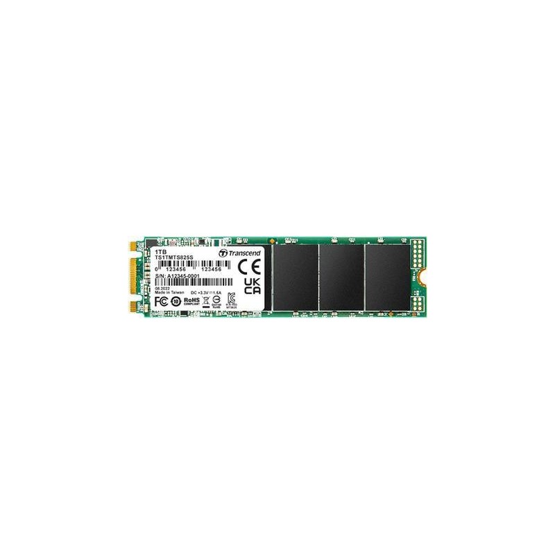 TRANSCEND 1TB M.2 2280 SSD SATA3 B+M Key TLC (TS1TMTS825S)