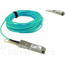 Kompatibles Juniper JNP-QSFP28-AOC-15M QSFP28 BlueOptics Aktives Optisches Kabel (AOC), 100GBASE-SR4, Ethernet, Infiniband, 15