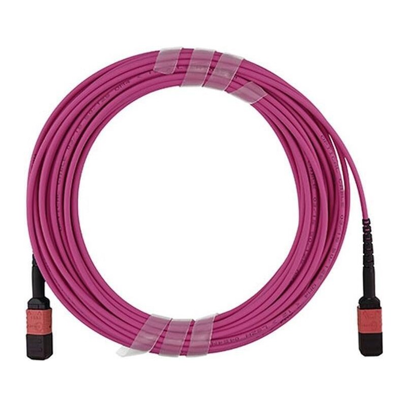 Kompatibles HPE PremierFlex QK731A BlueOptics LWL Trunkkabel, MPO/UPC zu MPO/UPC, 50 Meter, Multimode G50/125µm, OM4, Einfügedä