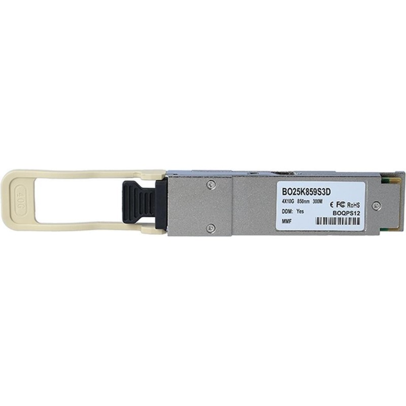 Kompatibler Cisco QSFP-40G-CSR-S BlueOptics BO25K859S3D QSFP Transceiver, MPO/MTP, 40GBASE-ESR4, Multimode Fiber, 4x850nm, 300