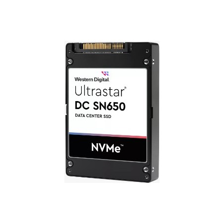 WD Ultrastar DC SN650 WUS5EA1A1ESP5E3 - SSD - 15,36TB - intern - 2.5" (6,4 cm) - U.3 PCIe 4,0 (NVMe) (0TS2375)