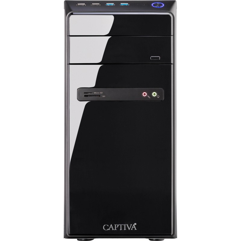 Captiva Power-Starter I72-164 i5-13400 Intel Core i5 32 GB DDR4-SDRAM 1000 GB SSD Windows 11 Home PC Schwarz (72164)