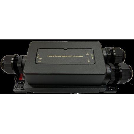 LevelOne Industrial IP67 PoE BT extender/repeater - Netzwerk-Repeater - 100 m - IP67 - IEEE 802.3 - IEEE 802.3ab - IEEE 802.3af