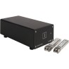 Sonnet Twin25G - Eingebaut - Kabelgebunden - Thunderbolt 3 - Faser - 25000 Mbit/s - Schwarz (TWIN25G-TB)